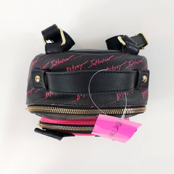 Betsey Johnson Dog Pink Mini Backpack main image 6
